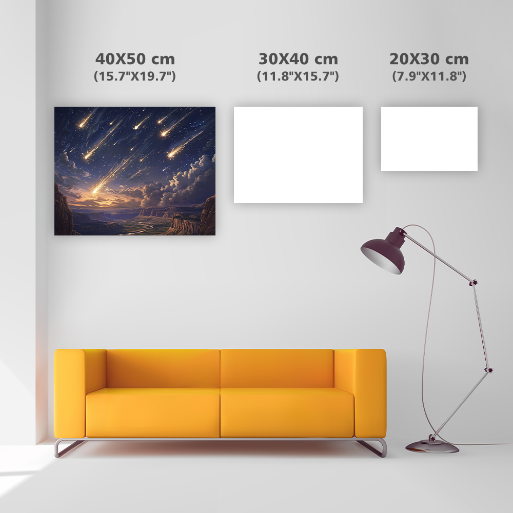 Meteor Shower in the Sky - Diamond Painting
