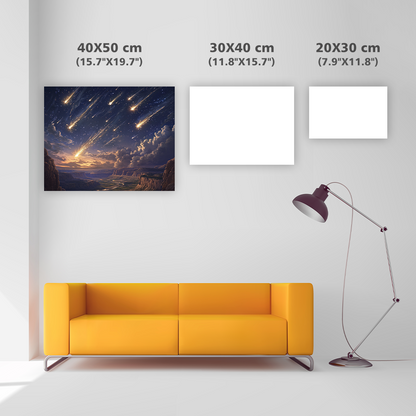 Meteor Shower in the Sky - Diamond Painting