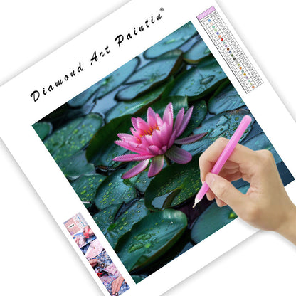 Lotus Serenity - Diamond Painting
