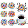 DIY Waterproof Case Classic Mandala B Gift Decor Set - Diamond Coasters