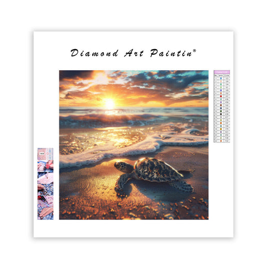 Sunset Journey - Diamond Painting
