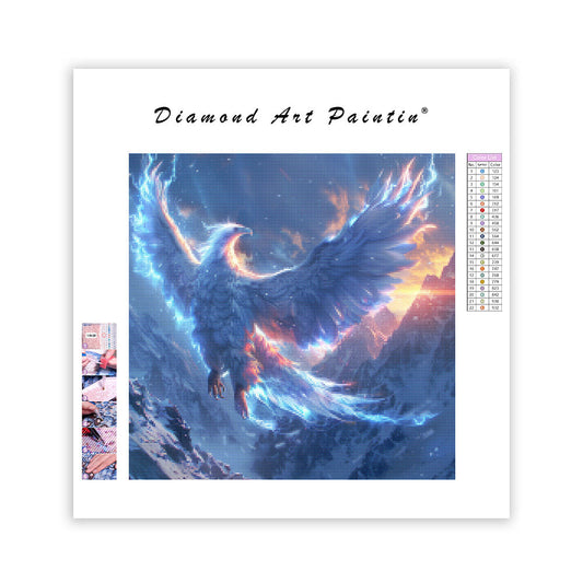 Ice Phoenix - Diamond Painting