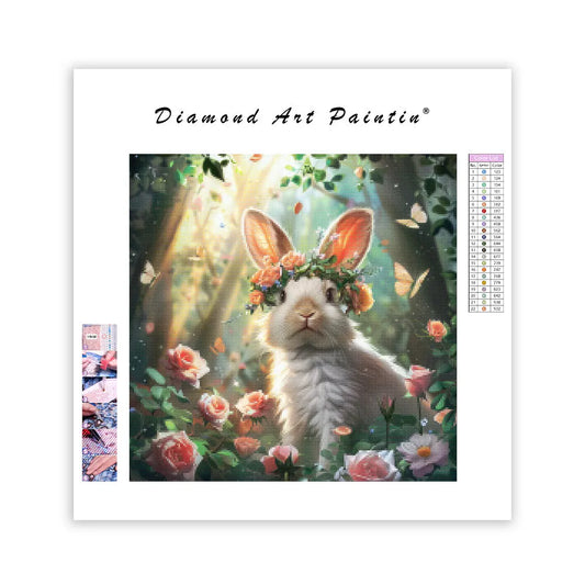 Bloom Bunny - Diamond Painting