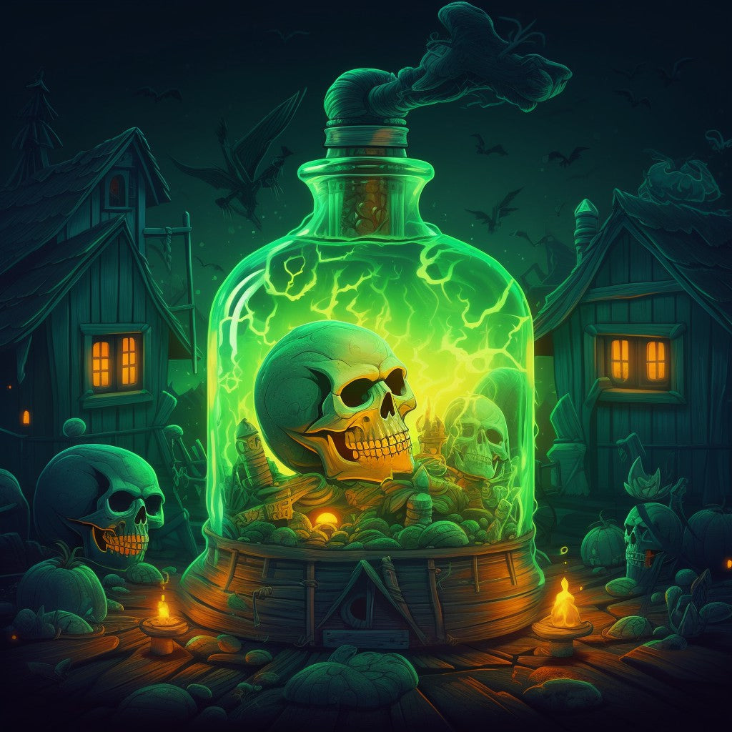 Halloween Potion Bottle - Diamond Painting