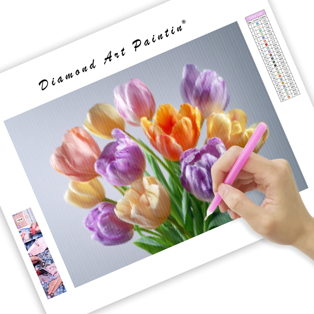 Tulips - Diamond Painting