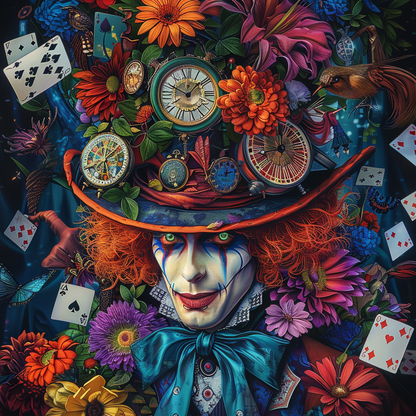 Chronomancer’s Bloom - Diamond Painting