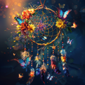 Butterfly Dreamcatcher - Diamond Painting