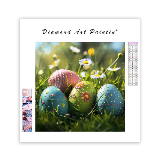 Easter Egg Garden - Diamond Painting