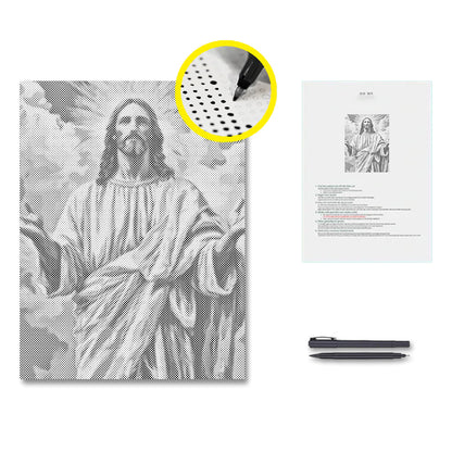 Divine Light - Dot Painting