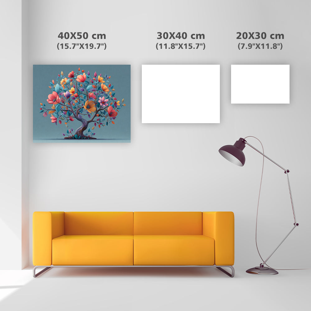 Magic Bloom Tree - Diamond Painting