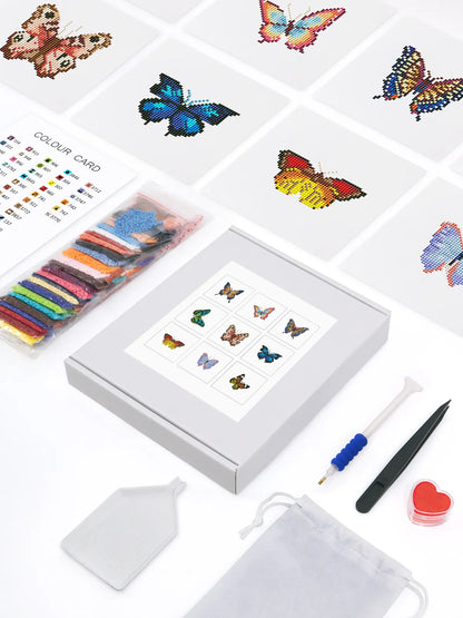 Mini-Colorful Butterfly Blossoms