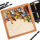 Colorful Tigers - Wooden Coloring Puzzle