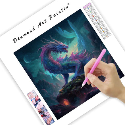 Crystal Dragon - Diamond Painting