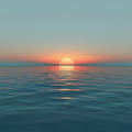 Gentle Sunset Horizon - Diamond Painting