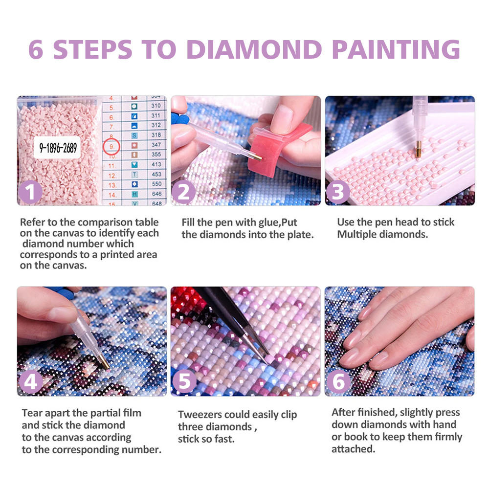 Royal Peacock Garden - Diamond Painting