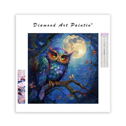 Mystic Owl – Diamond Painting
