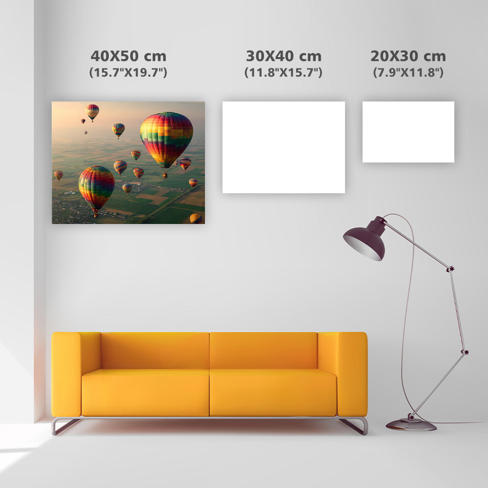 Dawn Balloon Festival - Diamond Painting