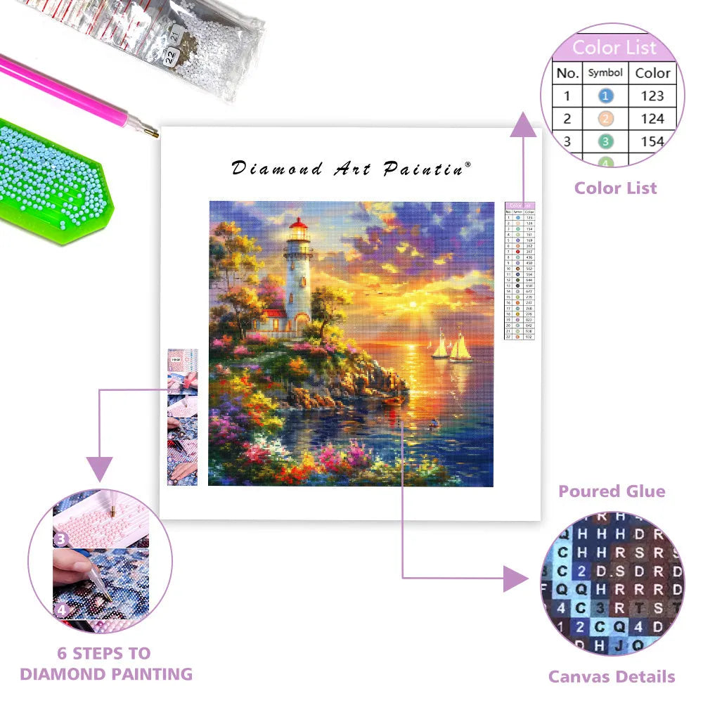 Harbor of Light - Diamond Painting