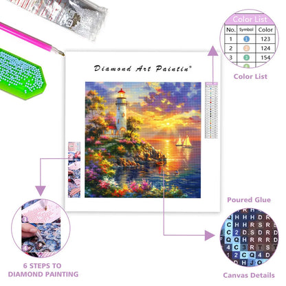Harbor of Light - Diamond Painting
