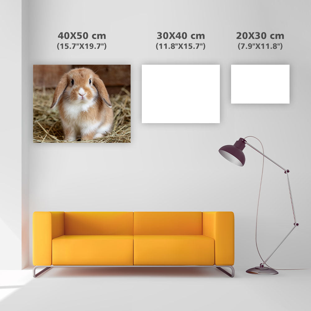 Holland Lop Bunny - Diamond Painting
