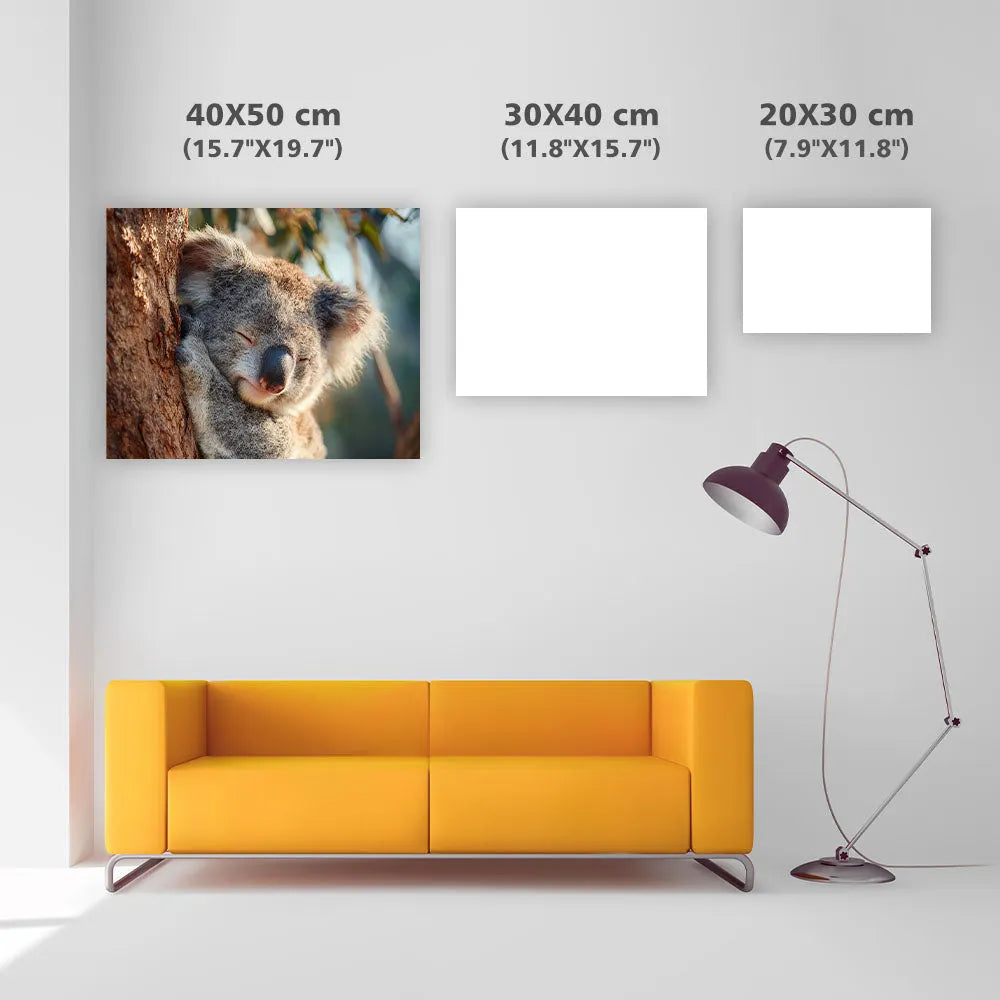 Koala Hugging Tree - Diamond Painting