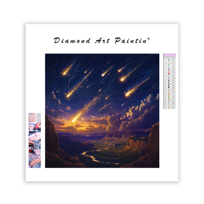 Meteor Shower in the Sky - Diamond Painting