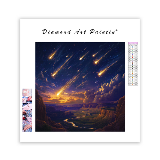 Meteor Shower in the Sky - Diamond Painting