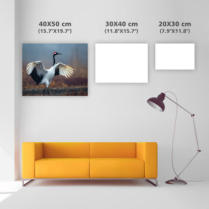 Red-crowned Crane Dance - Diamond Painting