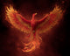 Phoenix Rising from the Ashes - Diamond Painting