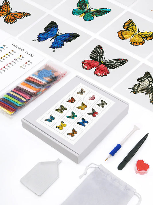 Mini-Vibrant Butterfly Garden