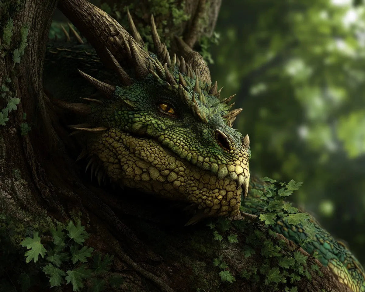 Forest Dragon - Diamond Painting