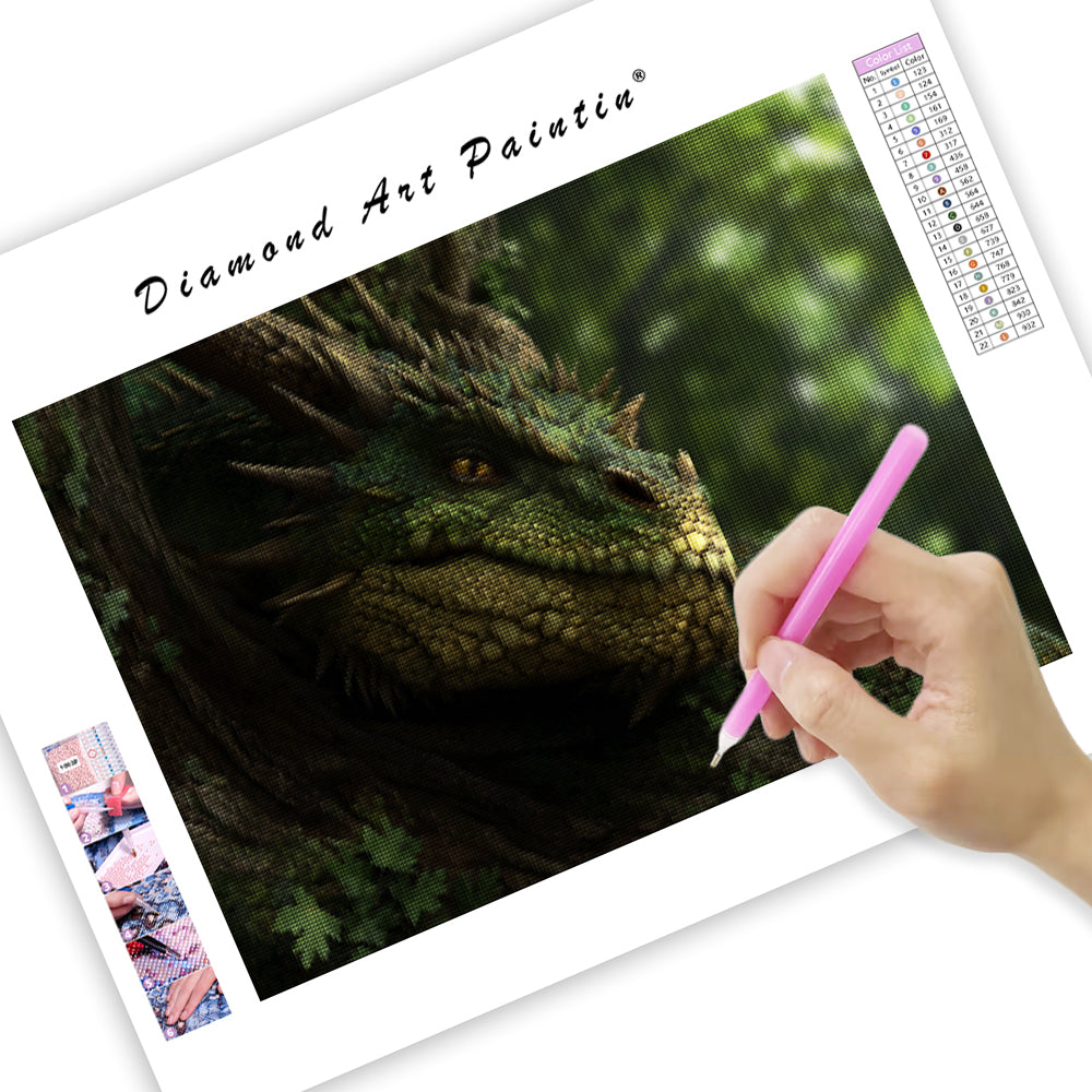 Forest Dragon - Diamond Painting