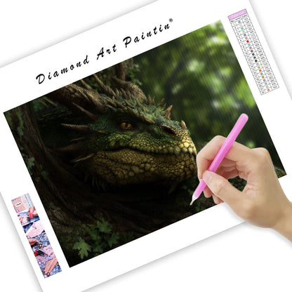 Forest Dragon - Diamond Painting