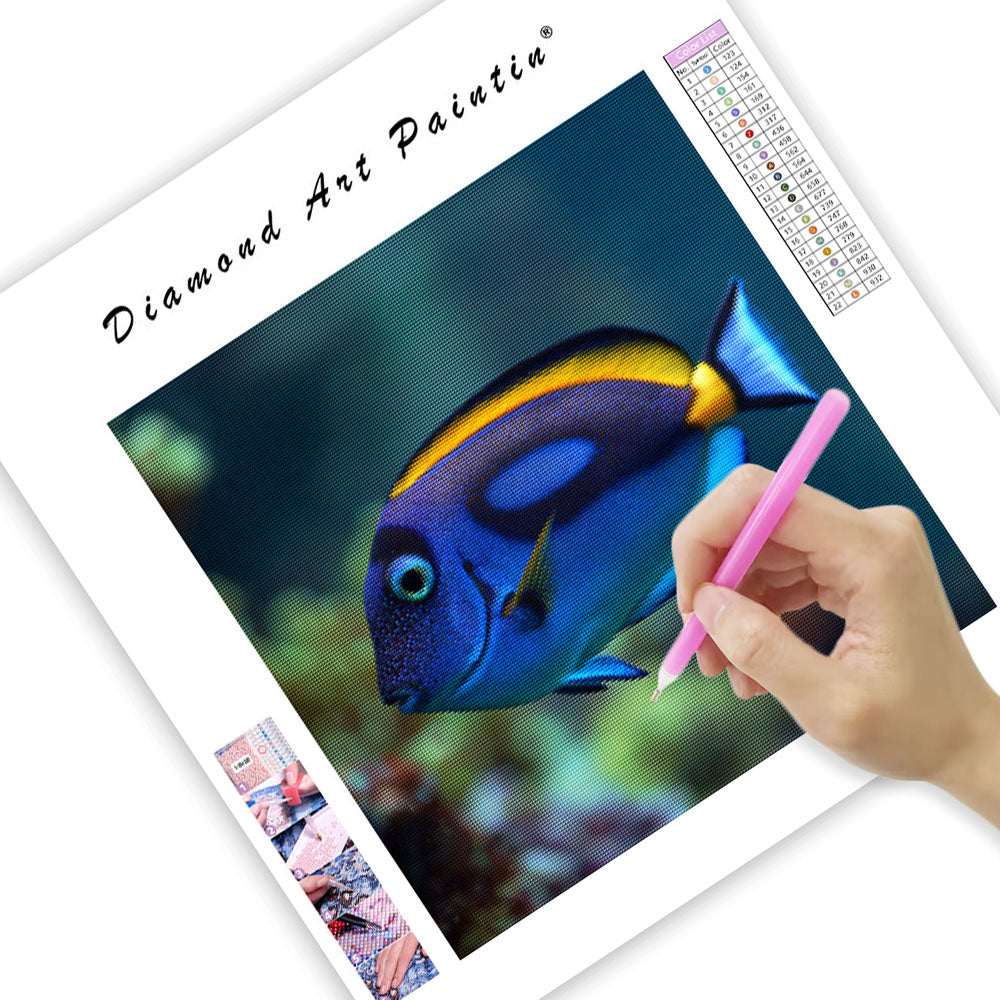 Regal Tang Fish - Diamond Painting