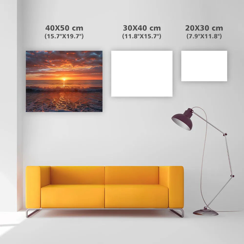 Golden Sunrise - Diamond Painting
