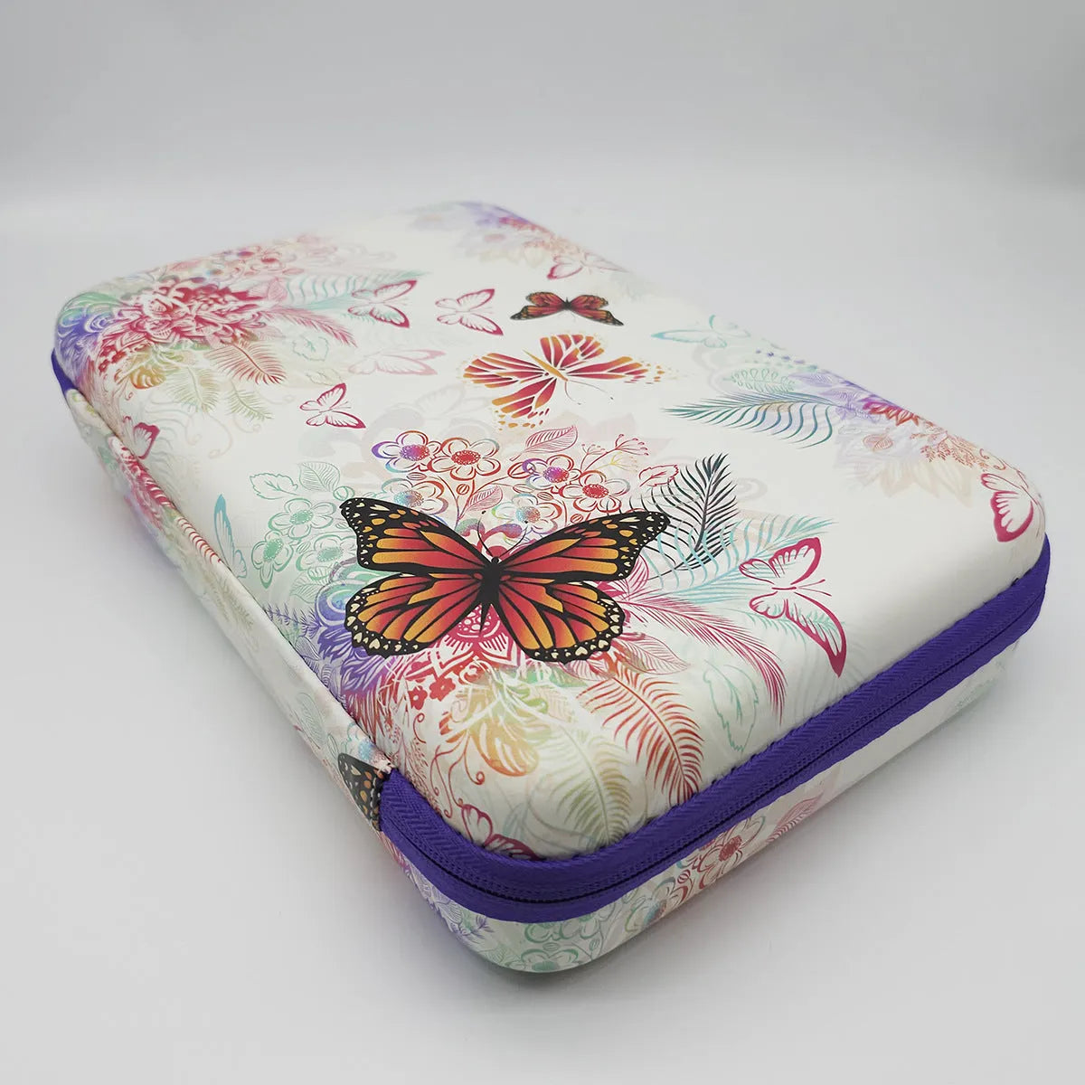 DIY Diamond Painting Tool Portable Storage Box 60 Packing White Butterfly Printing Bag
