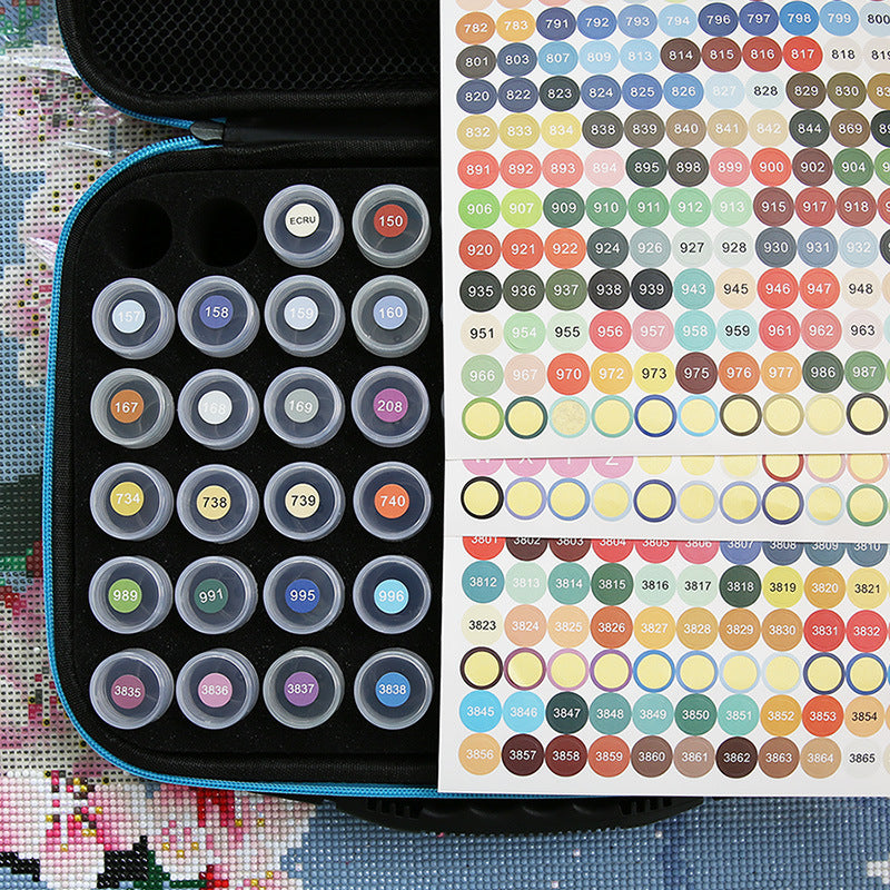 Diamond Painting DMC Color Card Label Sticker - Gift