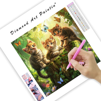 Curious Paws - Diamond Painting