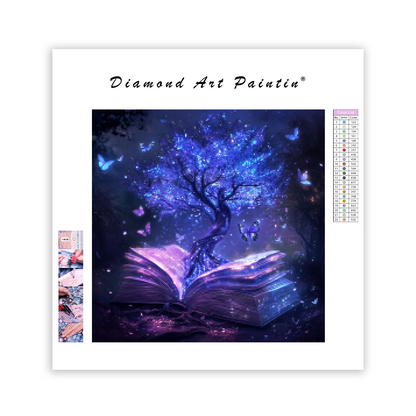 Mystical Tree of Knowledge - Diamond Painting