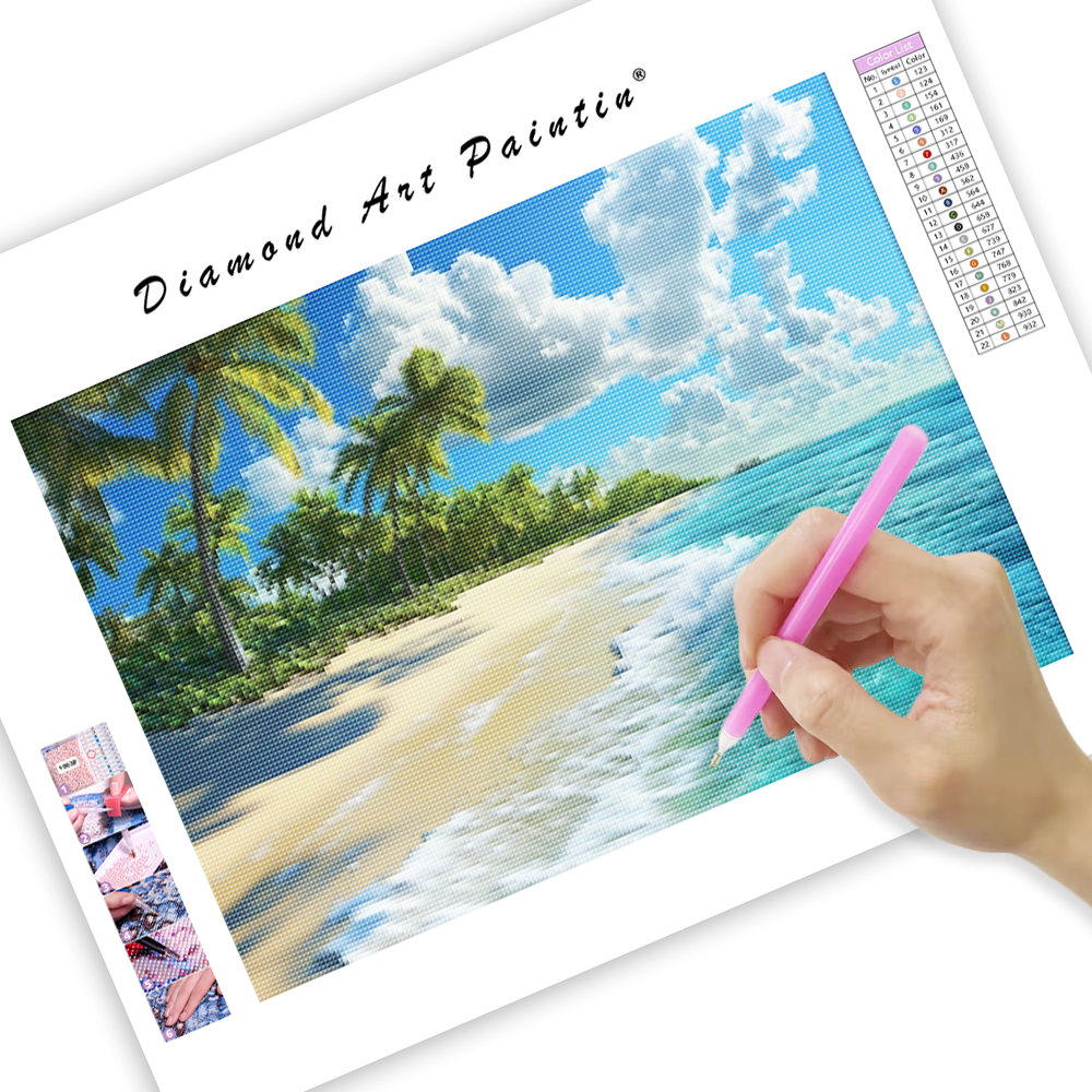 Tropical Tranquility – Diamond Painting