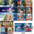 Greeting Card - Christmas Village Set