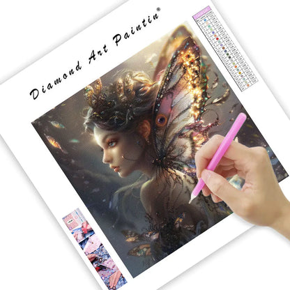 Butterfly Queen Dream - Diamond Painting