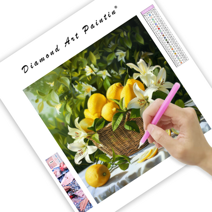 Lemon Garden - Diamond Painting