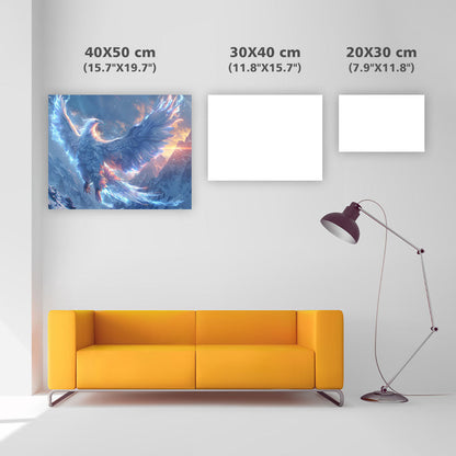 Ice Phoenix - Diamond Painting