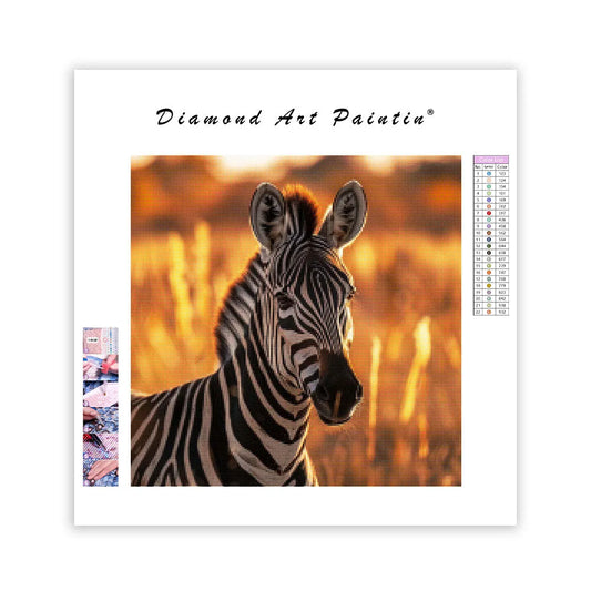 Zebra Stripes - Diamond Painting