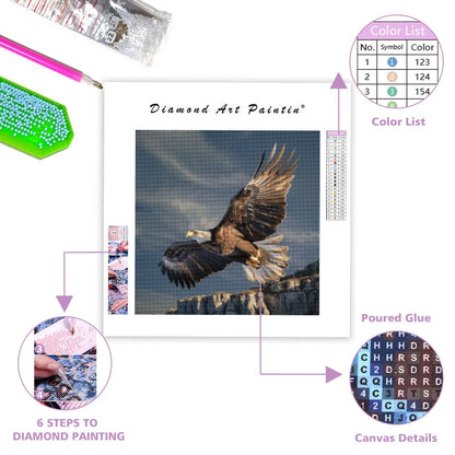 Majestic Eagle - Diamond Painting