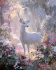 White Deer Light - Diamond Painting