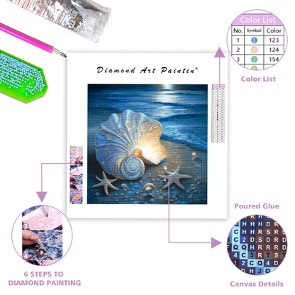 Ocean's Embrace - Diamond Painting