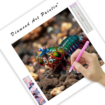 Peacock Mantis Shrimp - Diamond Painting