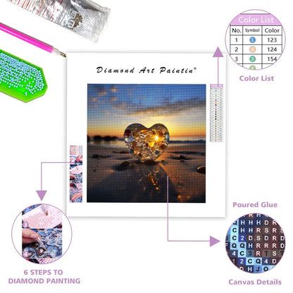 Heart of Stones - Diamond Painting
